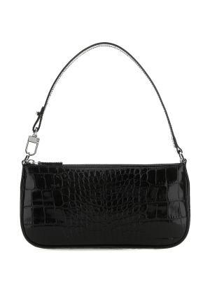 By Far Rachel Embossed Shoulder Bag