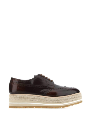 Prada Platform Derby Shoes