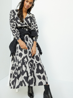 Sarita Spotted Maxi Dress