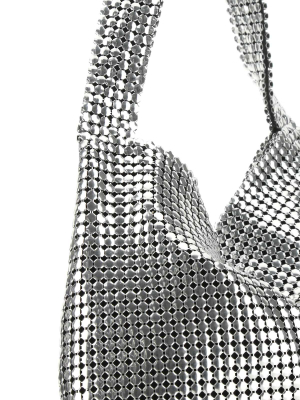 Paco Rabanne Pixel Top Handle Tote Bag