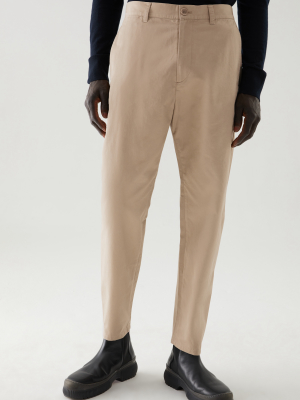 Organic Cotton Tapered Chinos