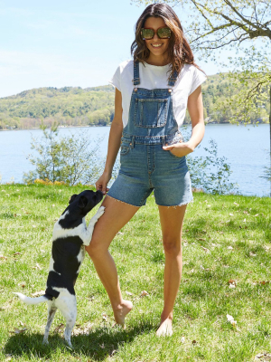 Women's High-rise Shortall Jean Shorts - Universal Thread™