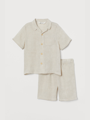 2-piece Linen Set