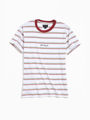 Barney Cools Not Cools Embroidered Tee