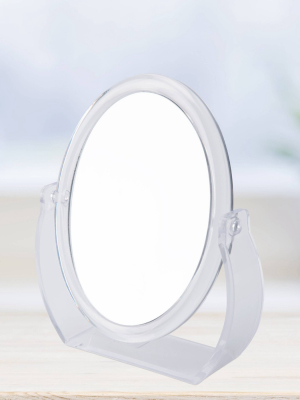 8" Vanity Rubberized 1x-10x Magnification Mirror - Home Details