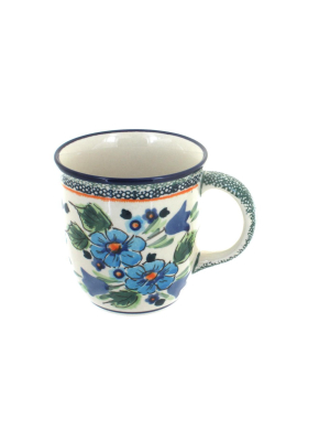 Blue Rose Polish Pottery Ballina Coffee Mug