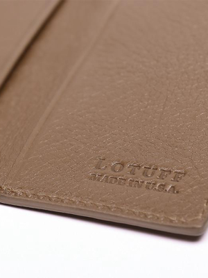 Leather Folding Card Wallet