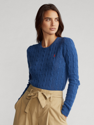 Cable Wool-blend Sweater