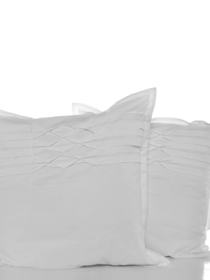 White Pillow Sham (euro) - City Scene