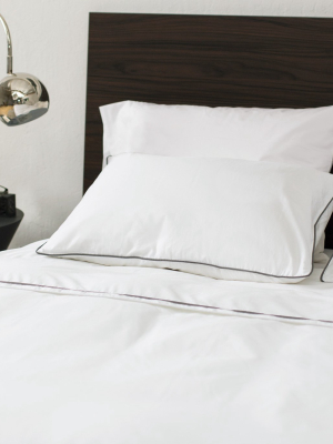 Soft White Hayes Nova Duvet Cover