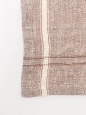 Linen Stripe Tea Towel