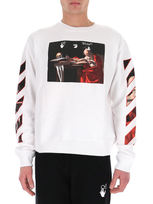 Off-white Caravaggio Print Sweatshirt