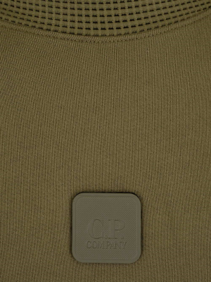 C.p. Company Logo Patch Hoodie