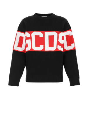 Gcds Logo Band Knit Jumper