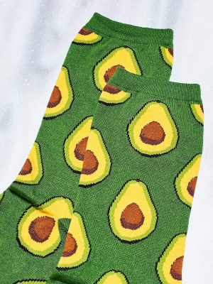 Avocado Green - Women's Novelty Socks