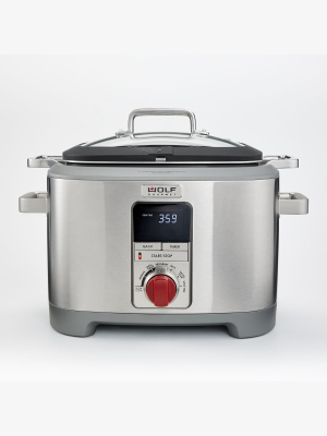 Wolf Gourmet Multi Cooker With Red Knob