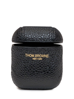 Thom Browne Logo Printed Airpod Case