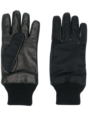 Alexander Mcqueen Pocket Detail Gloves