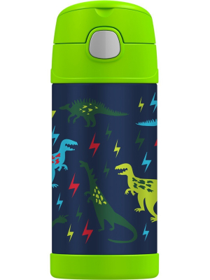Thermos Crckt 12oz Funtainer Water Bottle - Dino