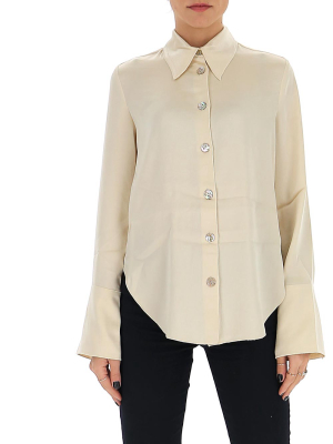 Nanushka Mandine Buttoned Flowy Shirt