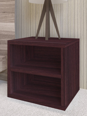 Way Basics Eco Stackable Connect Storage Cube With Shelf