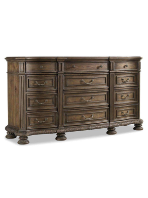 Rhapsody Twelve Drawer Dresser