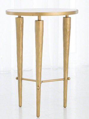 Studio A Jasper Accent Table - Brass