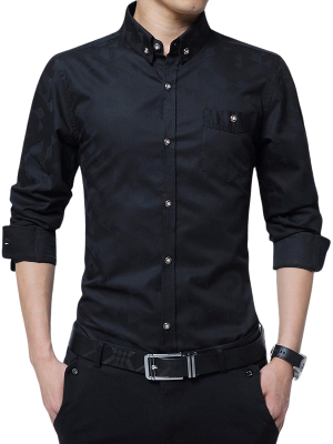 Pologize™ One Pocket Button Shirt