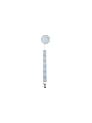 Parker Paci Clip - Blue Grand Gasparilla Gingham With Buckhead Blue