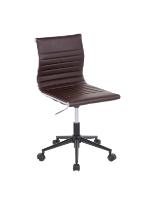 Masters Industrial Task Chair Espresso - Lumisource