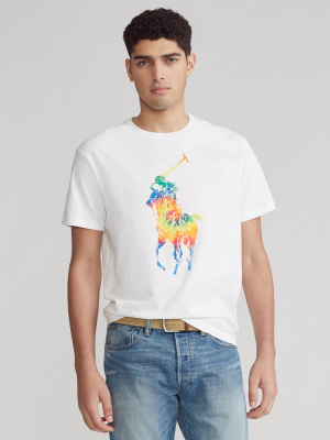 Tie-dye Big Pony T-shirt