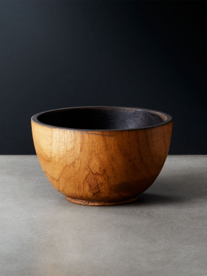 Pacific Teak Wood Appetizer Bowl