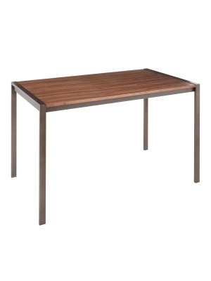 Fuji Industrial Dining Table - Lumisource