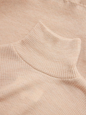 Wool-blend Turtleneck Knit Jumper