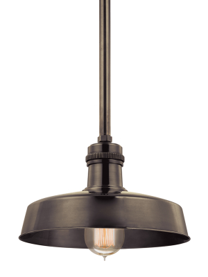 Hudson Valley Lighting Hudson Falls Pendant - Distressed Bronze