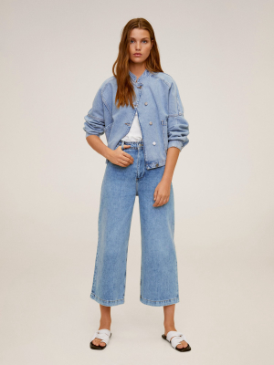 Jeans Culotte High Waist