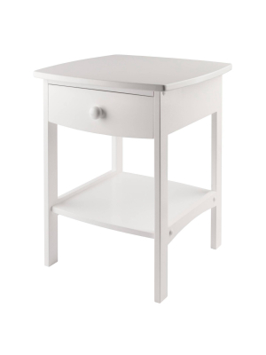 Claire Accent Table White - Winsome