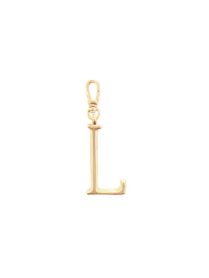 Plaza Letter L Charm - Small
