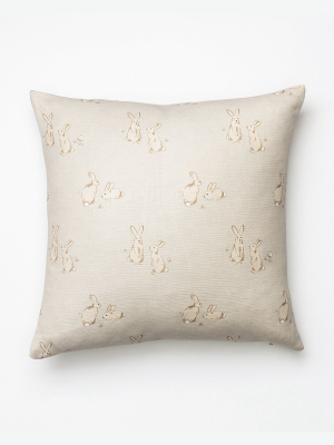 Bunnies Pillow Cover