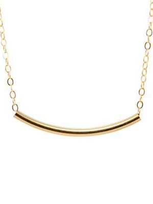 Curve Tube Necklace