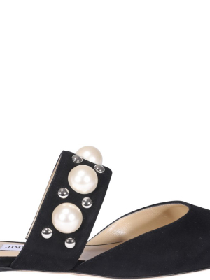 Jimmy Choo Basette Flat Mules