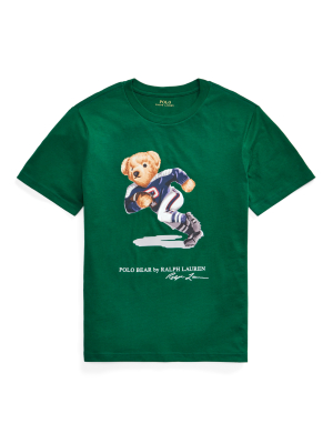 Football Bear Cotton Tee