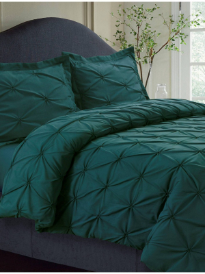 Sydney Microfiber Oversized Duvet Cover Set - Tribeca Living