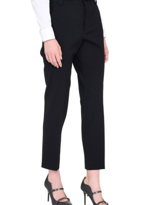 Redvalentino Belted Tailored Trousers