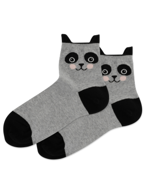 Women's Panda Anklet Socks