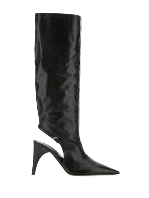 Jil Sander Cut-out Knee-high Boots