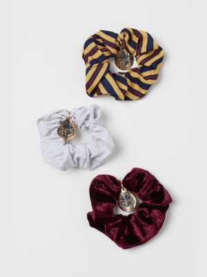 3-pack Pendant Scrunchies