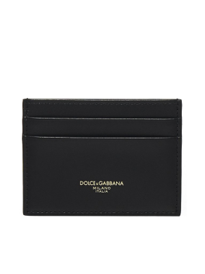 Dolce & Gabbana Logo Print Cardholder