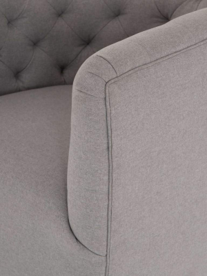 Hanover Tufted Swivel Chair