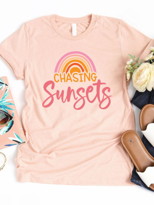 Chasing Sunsets Graphic Tee